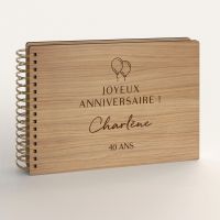 Livre d'or d'anniversaire - Chêne - Birthday